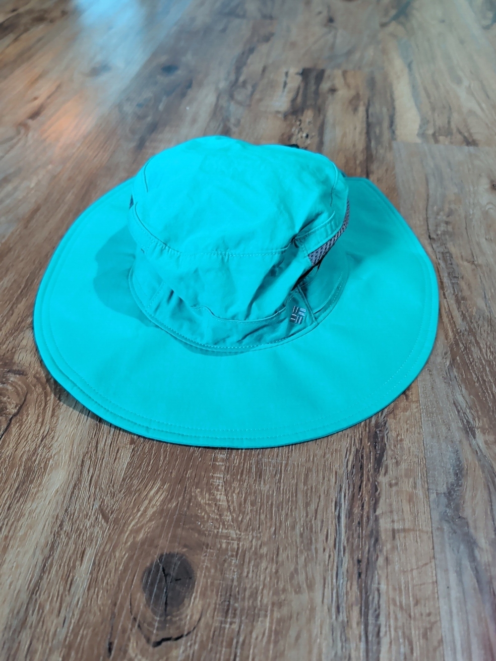 Columbia Unisex Bora Bora Booney Sun Hat Teal Green Mesh Vented Adjustable O/S